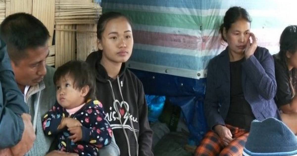 Myanmar refugees in Mizoram get support from State Government and NGOs after fleeing Air Strikes at border